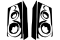 ingebouwde speakers