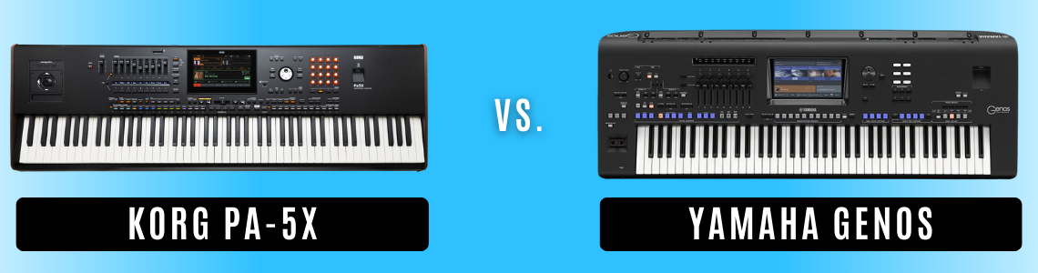 Korg PA5X vs. Yamaha Genos