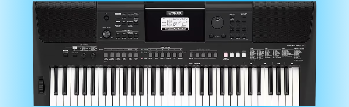 Yamaha PSR-E463 Keyboard Review Yamaha PSR-E463 Keyboard Review